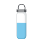 1. Put 200 ml of water into your shaker
